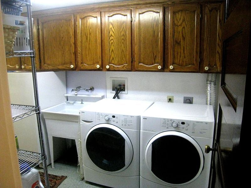 Laundry facilities are available for your free use, upon request, just across entry to apartment