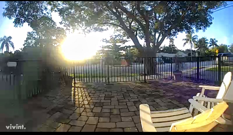 Large Outdoor Area Directly Facing an Open Park