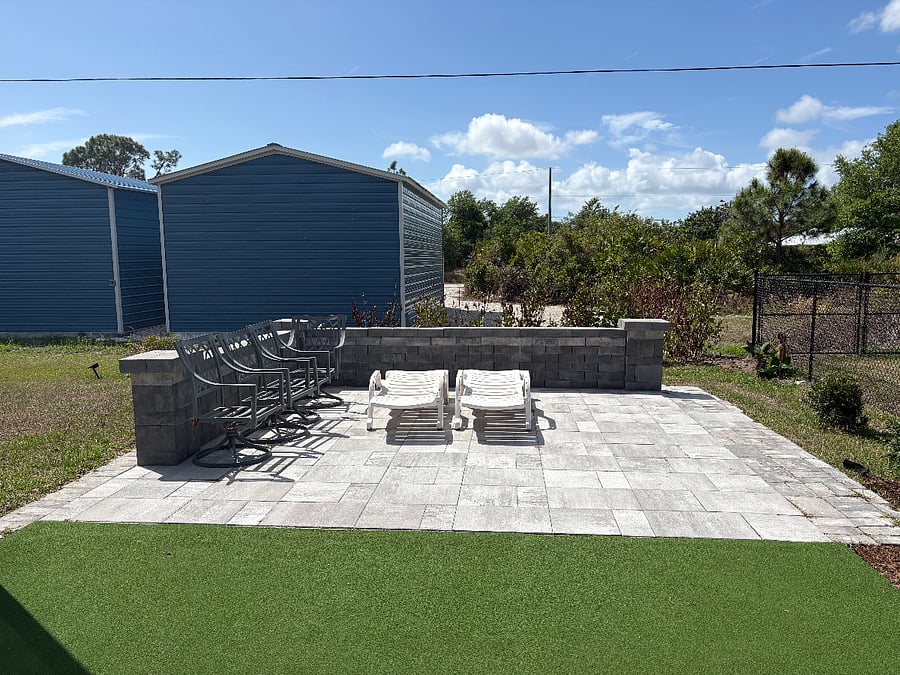 Outside patio