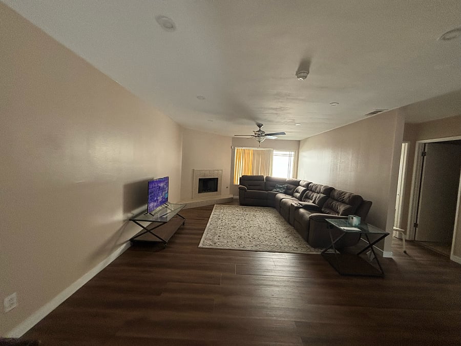 Upstairs living room