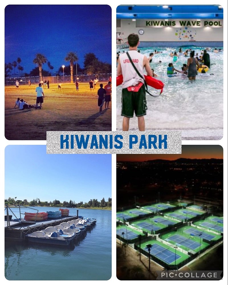 Kiwanis Park walkable distance. Lots of fun things to do! Volleyball, Basketball, Baseball courts. Swimming etc.