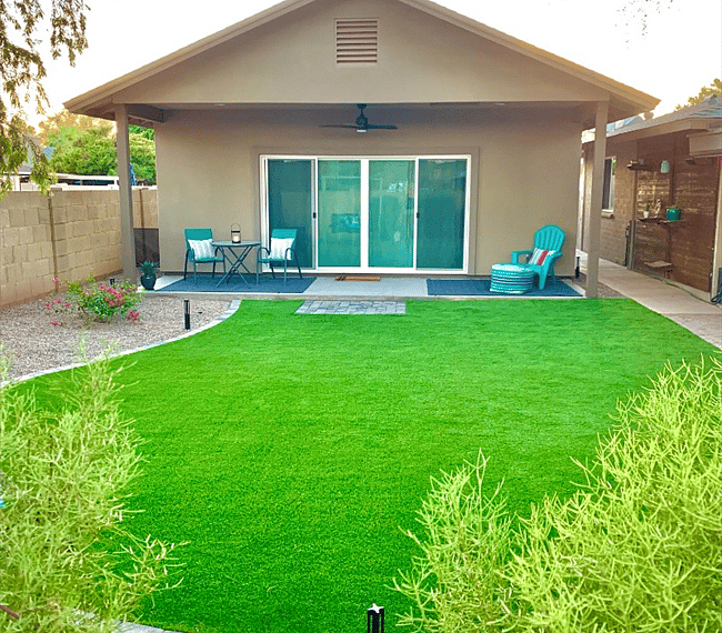 Back yard oasis! with your own patio! Newly fenced patio, not pictured.