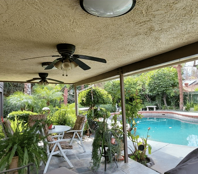 Sparkling swimming pool