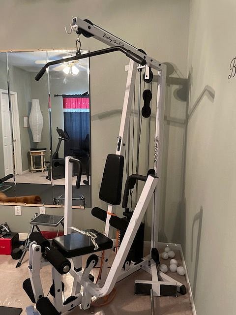 Enjoy access to the workout room!