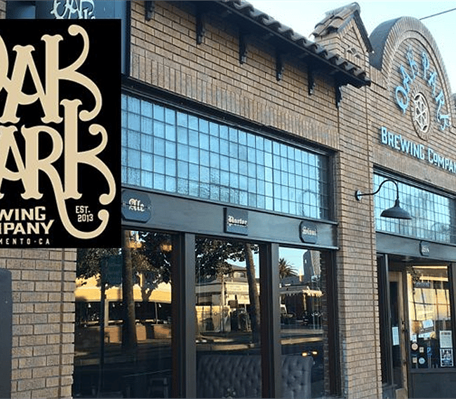 Oak Park brewing, only a 5 minute walk through the park from the tiny home.