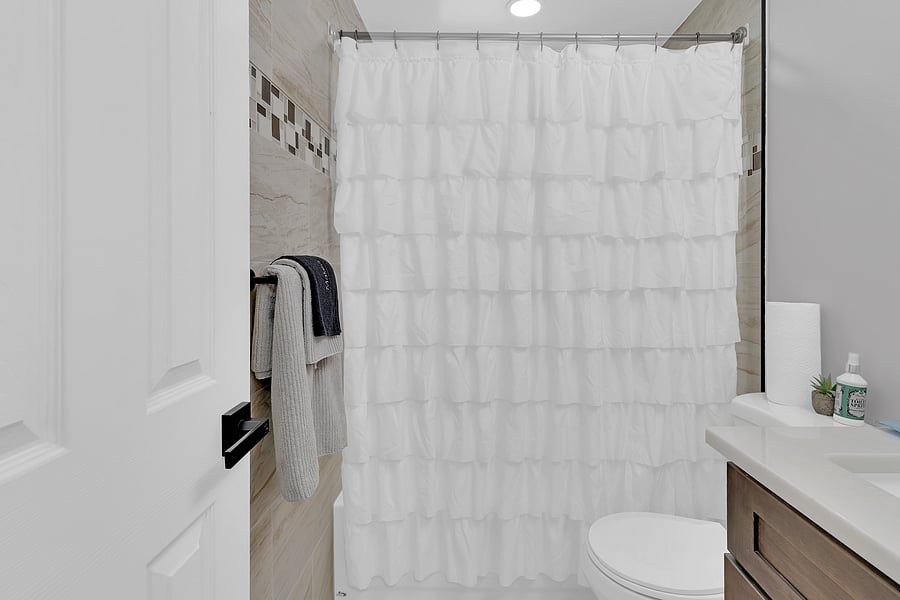 Adjacent full bath just steps away from the Guest Suite