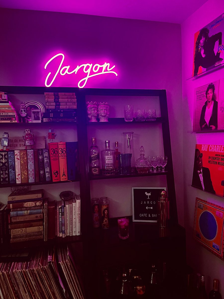Living room bar area