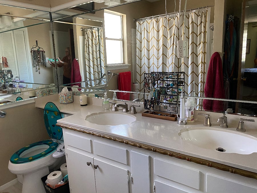 master bathroom
