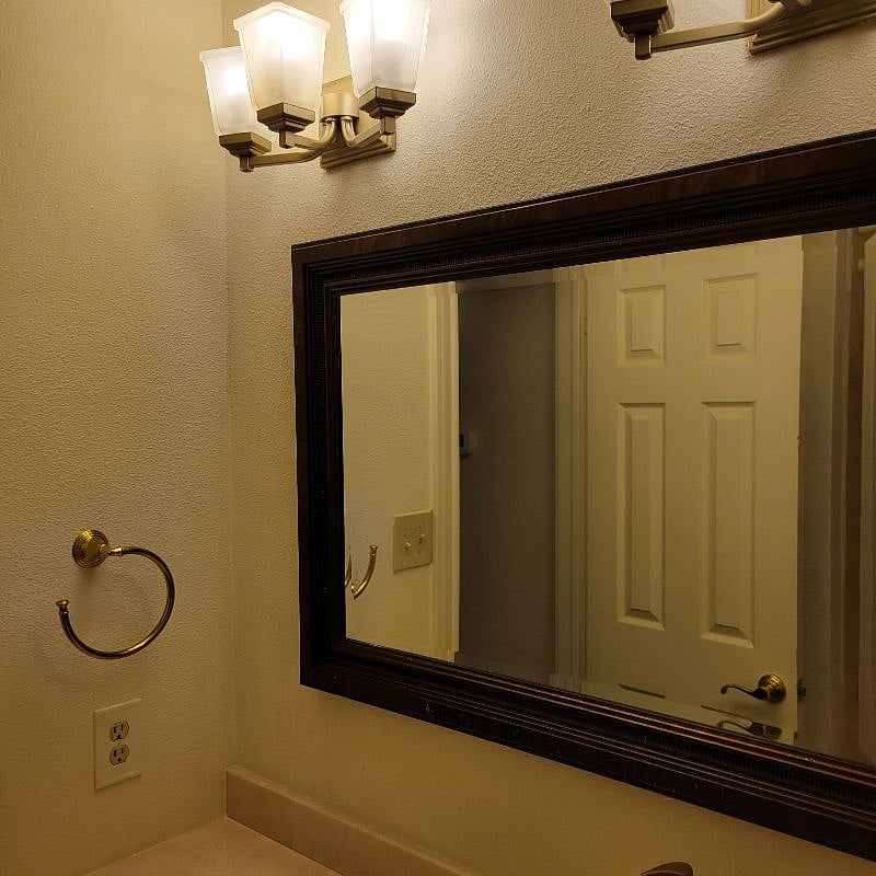 Large mirror
