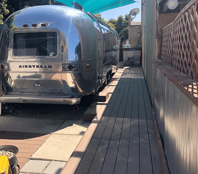 Patio walkway