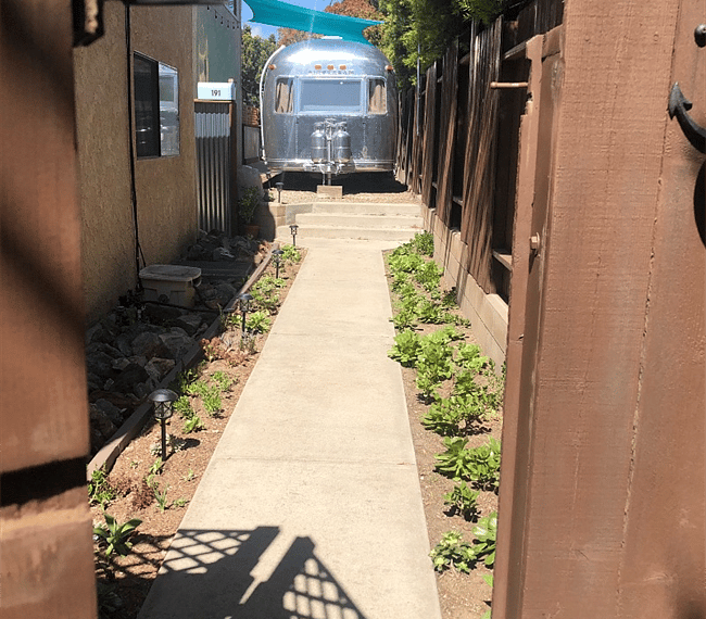 Front entrance walkway