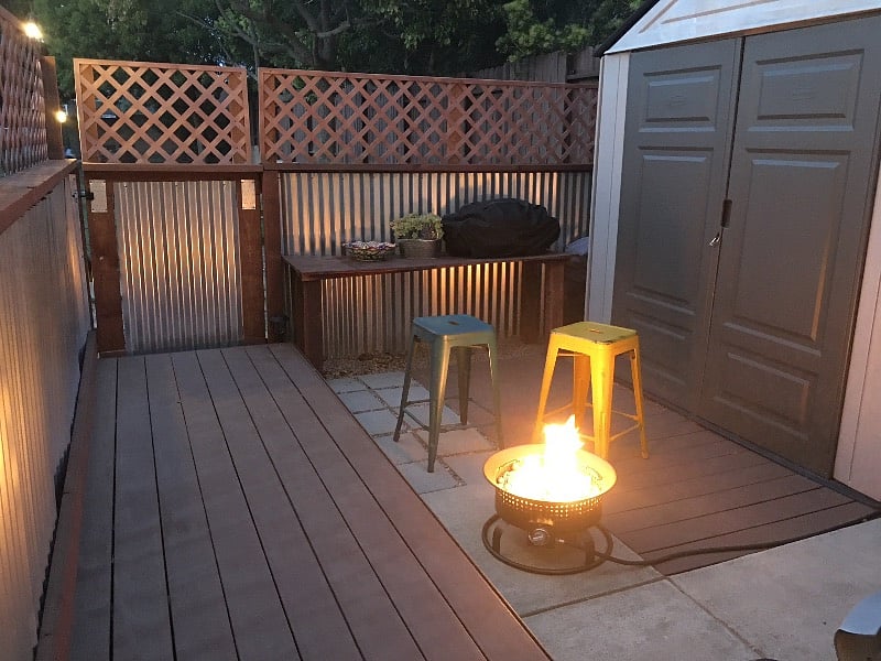 Enjoy the fire pit and bbq in the evenings