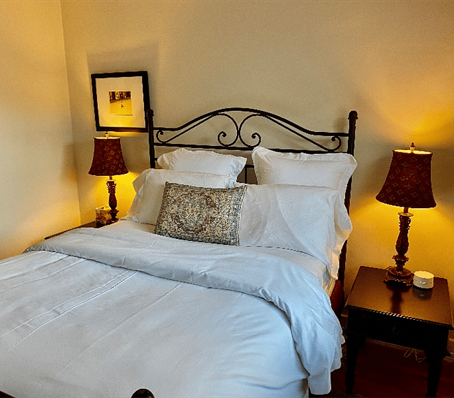 Bright and spacious bedroom