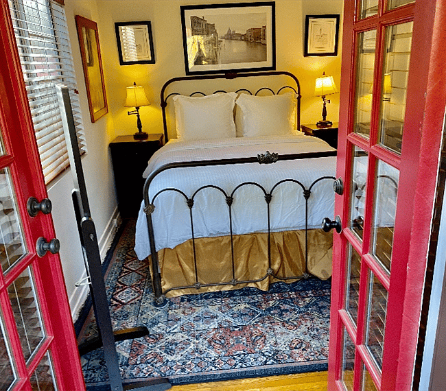 Bright and spacious bedroom