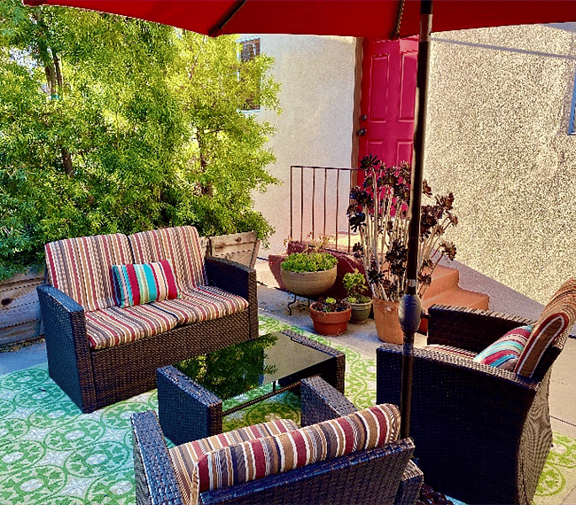 Back yard
