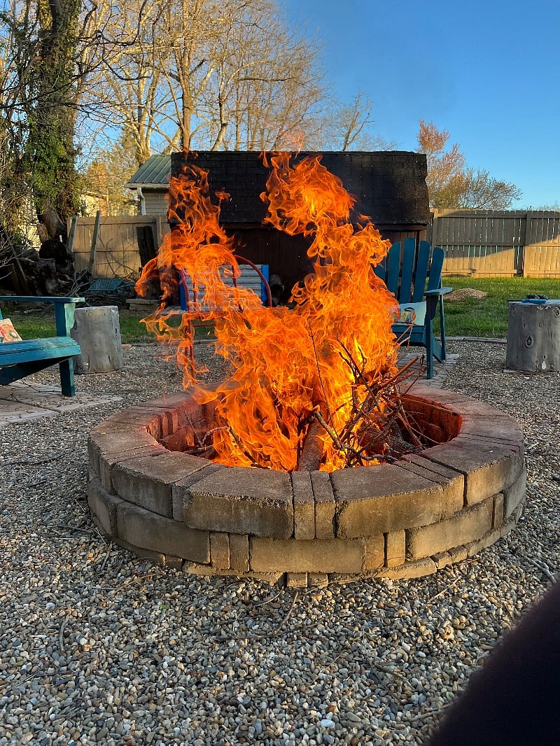 Kindling tends to be abundant from neighboring trees and tenants are invited to moderate use of wood onsite. 