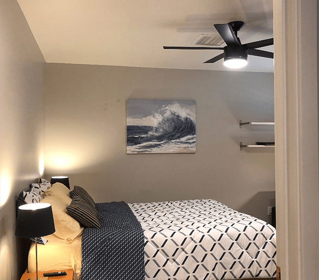 Calming Master bedroom.