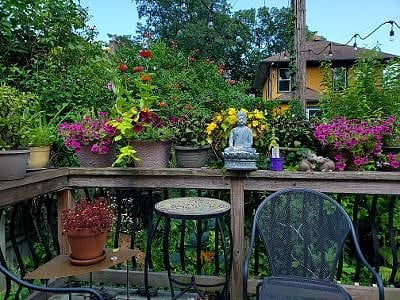 Lovely outdoor space.