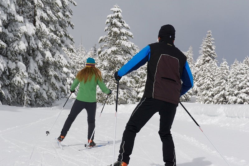 Cross country ski to work, Barton Hospital is 1 mile away from the Cabin