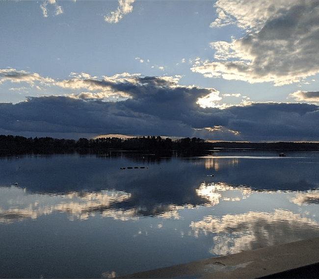 Great afternoon walk over the river especially at the end of the day - wonderful sunset viewing