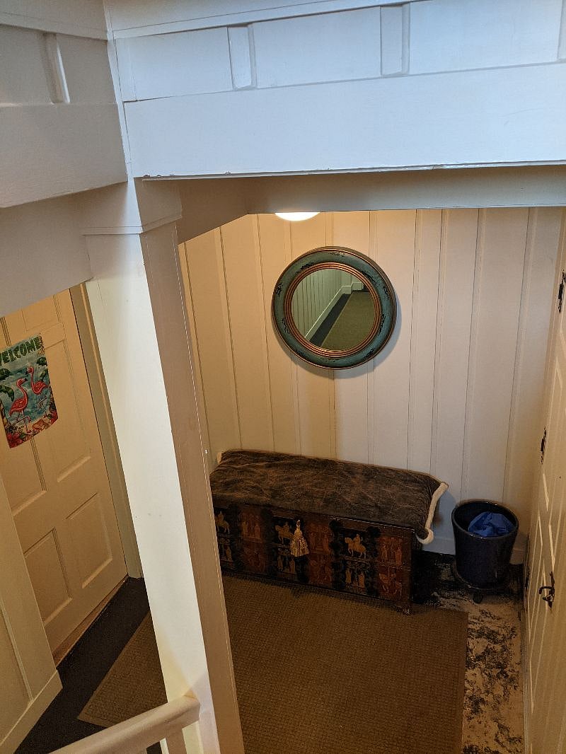 Entrance to private living room