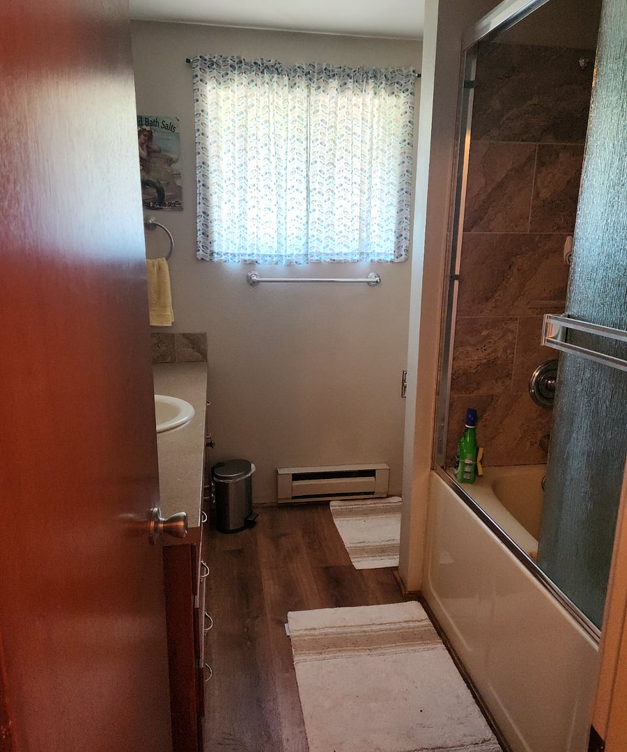 Shared bathroom.