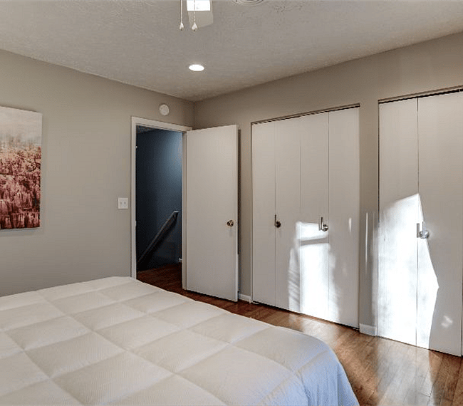 Closet with plenty of space.