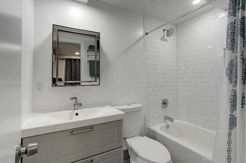 Bathroom, full bathtub.