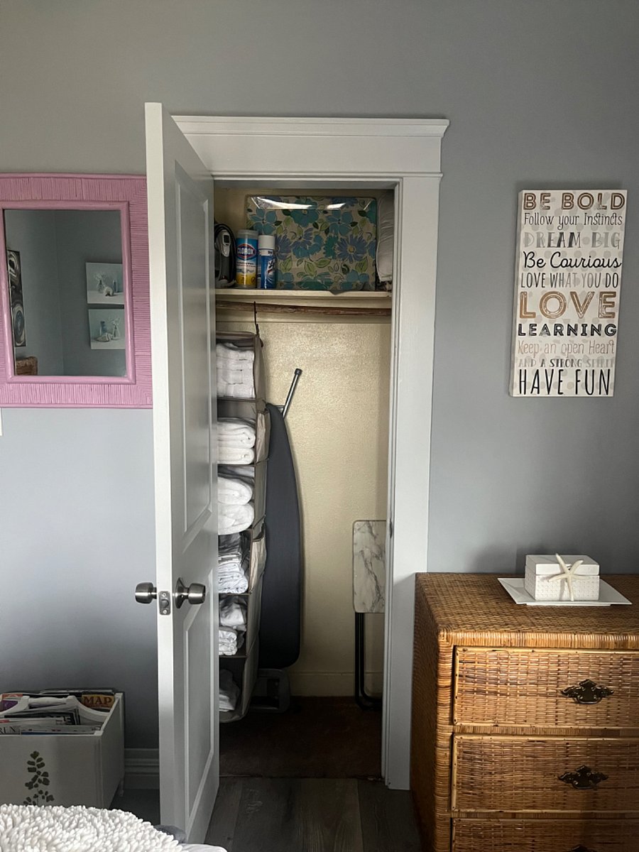 Closet space.
