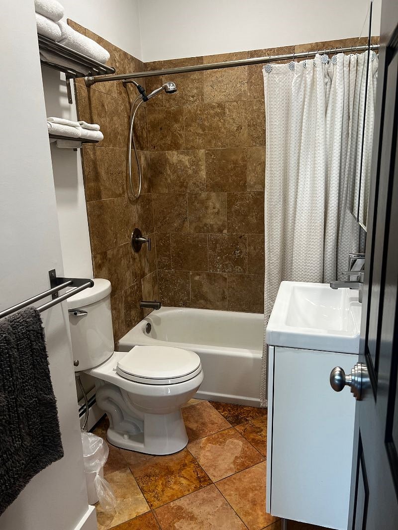 Bathroom with bathtub