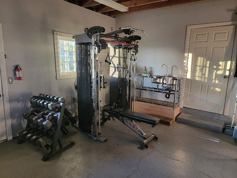 Full gym- use at your own risk.