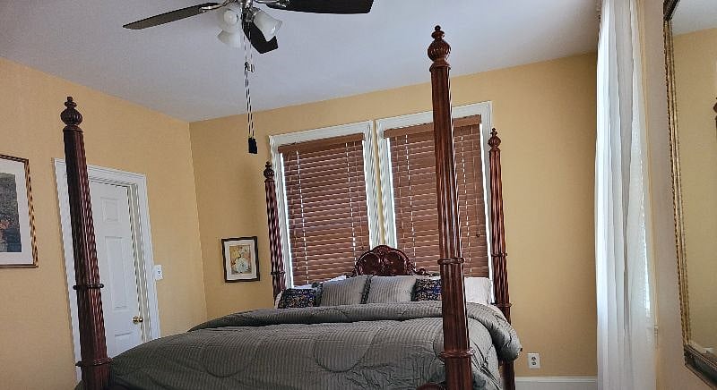 plush winter comforter. King size bed