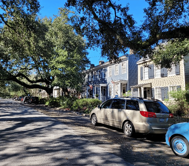 East Jones Street beautiful historic street.