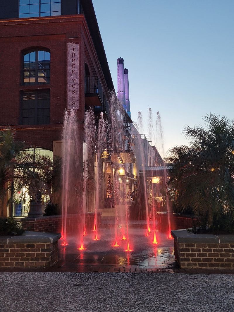 Plant Riverside new. Waterfront on the west side . Beautiful to walk to at night..trendy new roof top decks @ JW Marriott.
Hilton has Top Sail
Bohemian Hotel has Rocks on the Roof
Perry Lane Hotel
Mansions Hotel