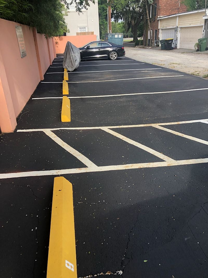 Assigned parking spot #10 is your private parking on Jones Lane.