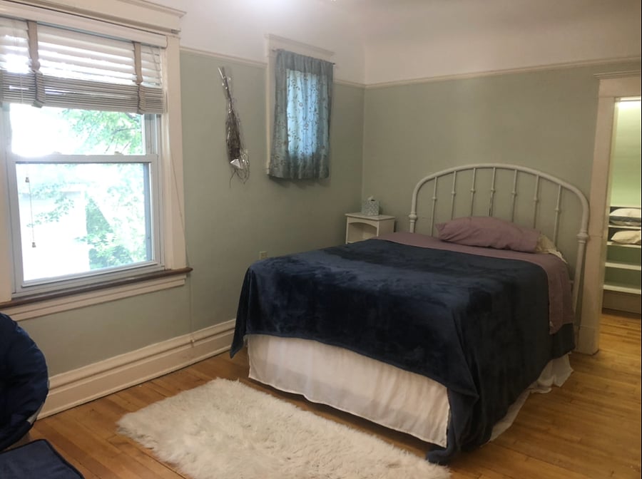Second floor East, east wall