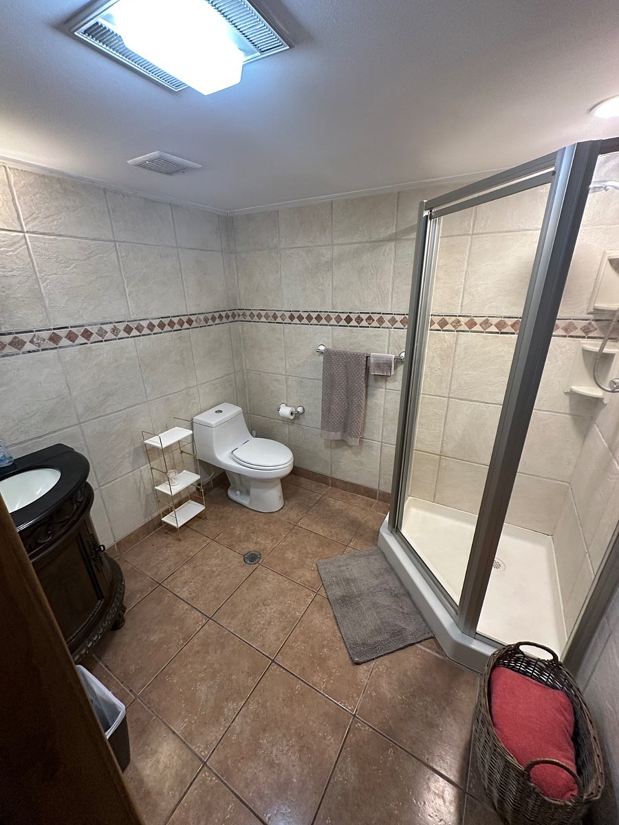 Downstairs bathroom.