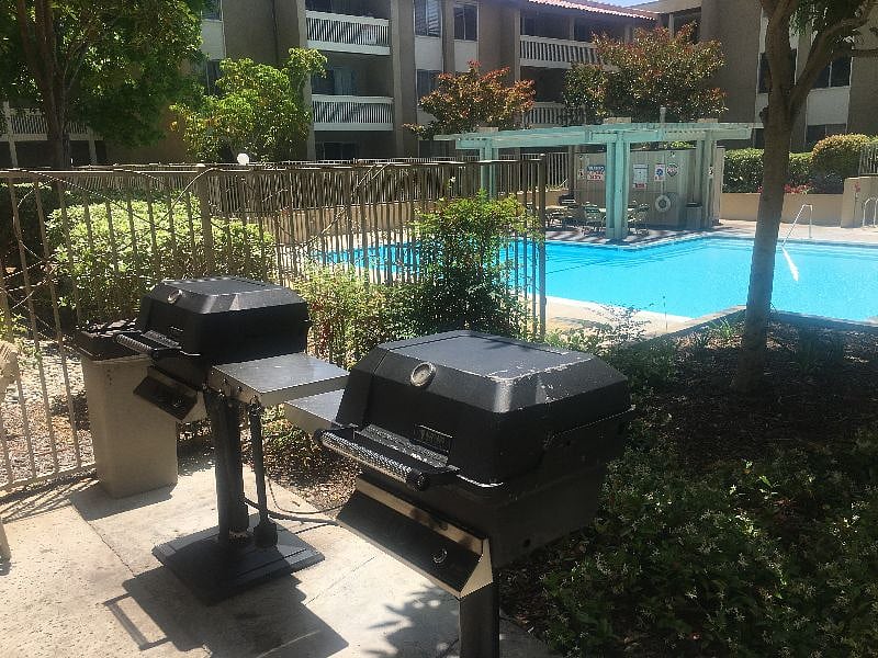 One of 5 BBQ's in the complex.