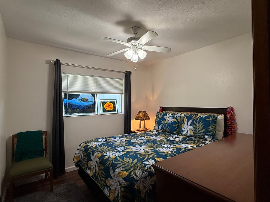 Bedroom #3, fully furnished.