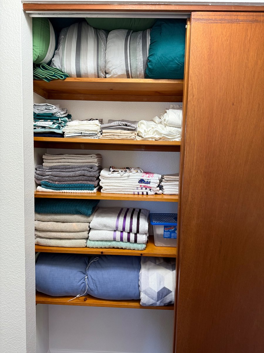 Plenty of linen for your family.