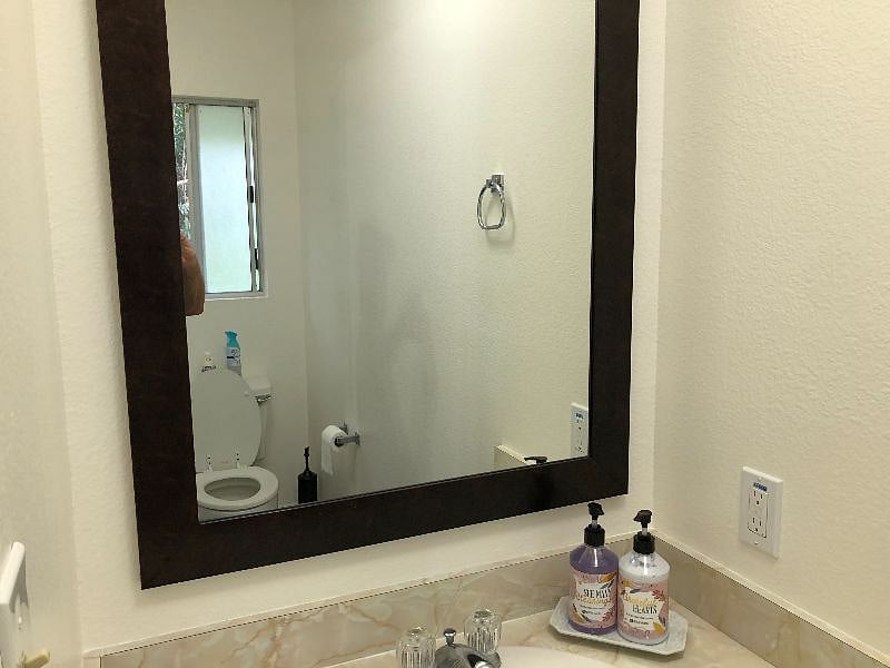 Private 1/2 bath off of Master Bedroom