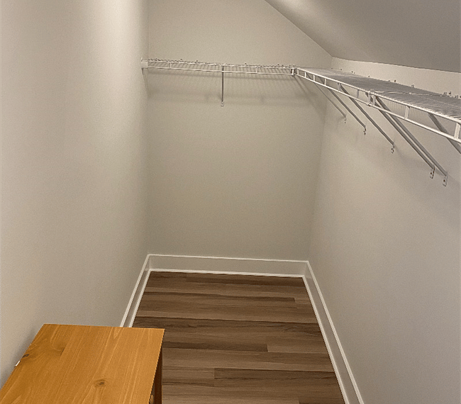 Closet with plenty of storage.
