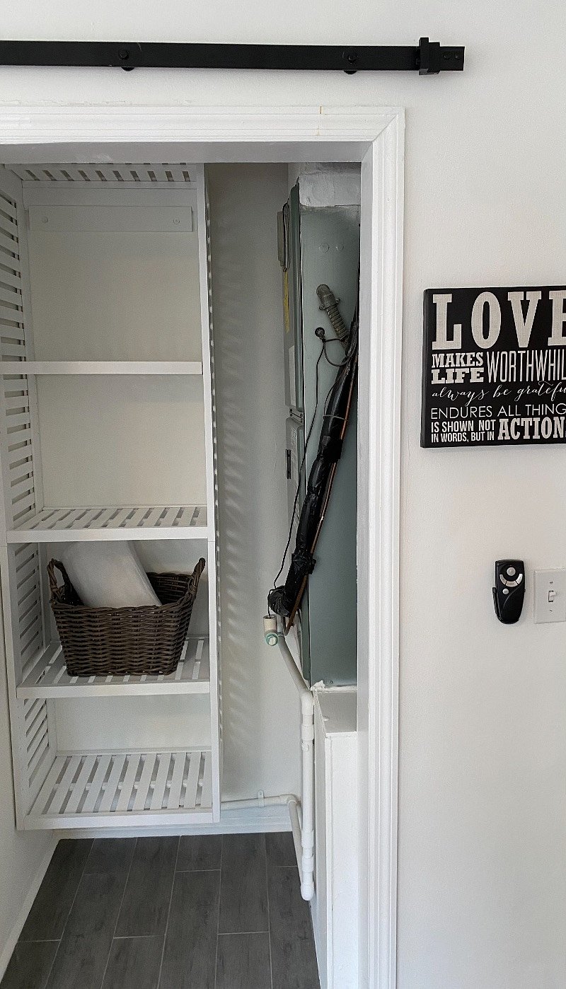 Closet in Full-size bedroom
