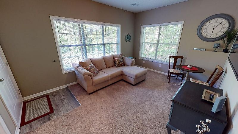 Comfortable living room ready for relaxation!