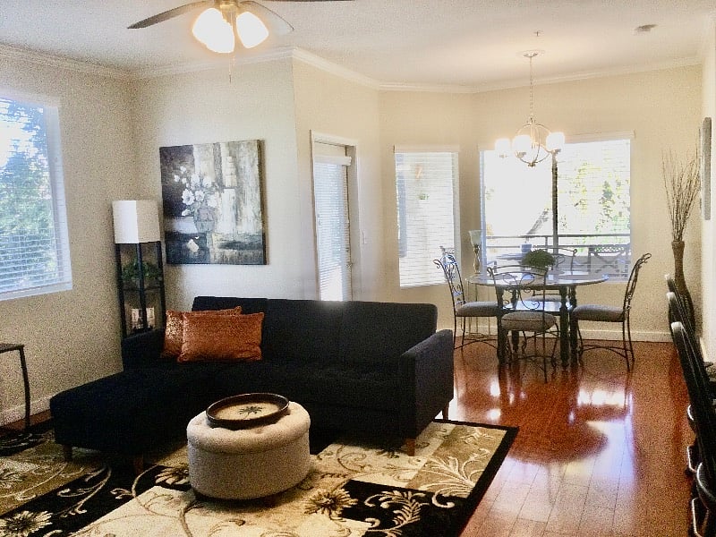 Large open floor plan