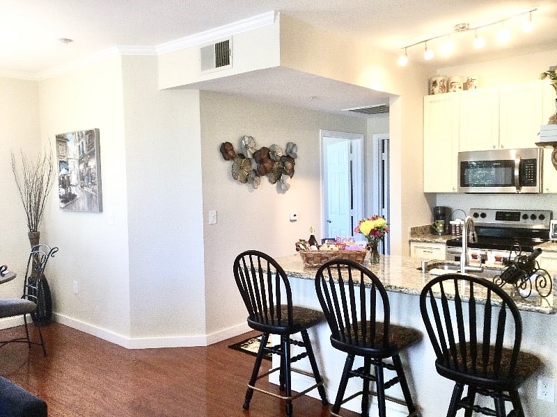 Comfortable swivel bar stools