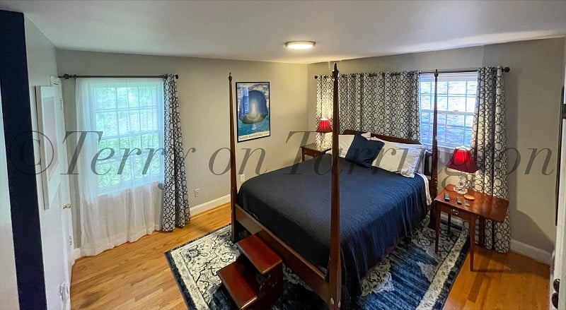 Master Bdrm from hall door