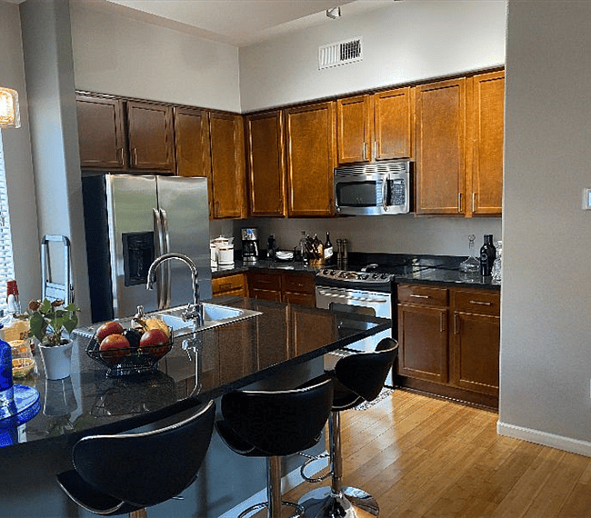 Fully appointed kitchen 
