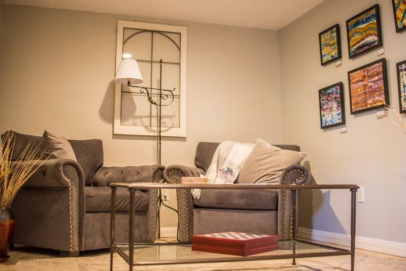 Reading nook or extra work area