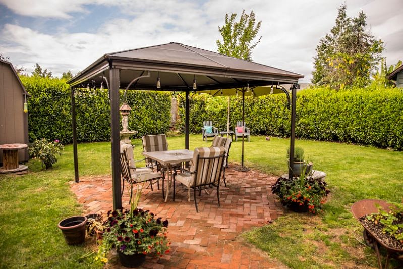 Covered patio